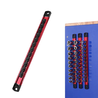 1/4 Drive Magnetic Socket Organizer for Tool Box Drawer