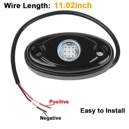 4X LED Courtesy Lights for Boat Marine (Aluminium)