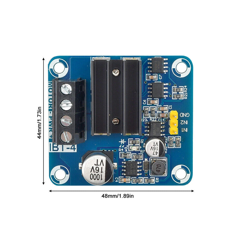 2X H Bridge Driver Motor Driver Module for DIY Projects (5-15V 50A)