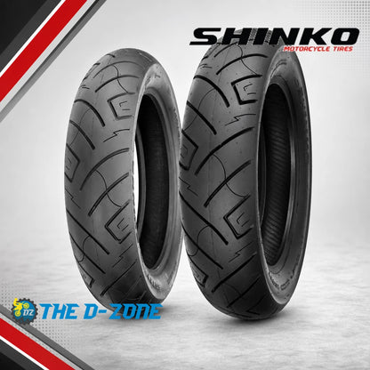 2X Shinko 777 Reinforced Tire Kit for Motorcycle (100/90-19, 160/70B) 87-4587