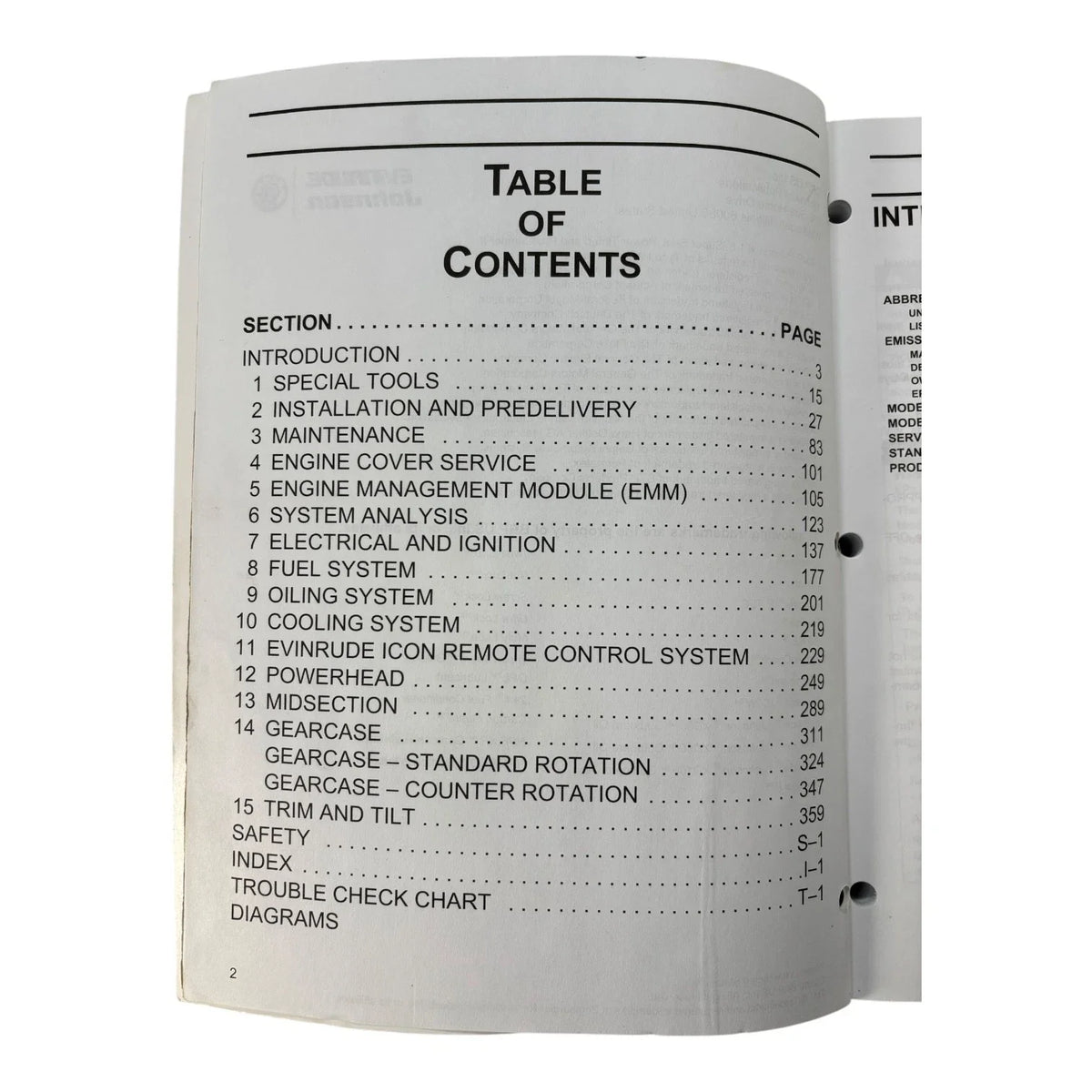 Evinrude E-TEC 5008154 Service Manual for IS 90 Degree V6 200-300 HP (2010)