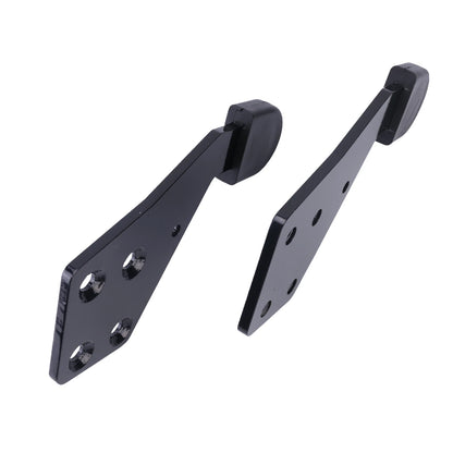2X Hood Guide Sliders Black 3810978C1 3810981C5 for International Select Trucks