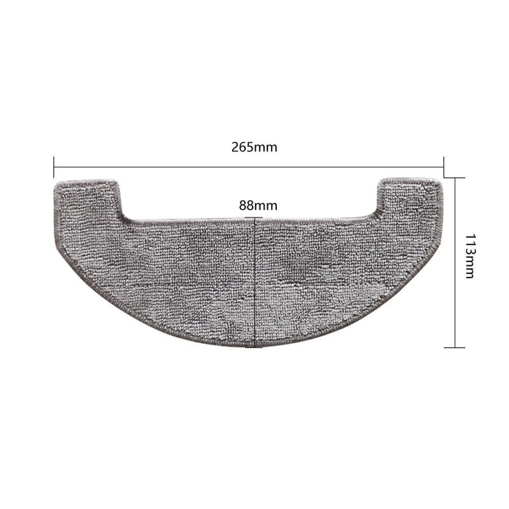Set of 4 Mop Pads for Midea VCR S6 Plus (2019–2023)