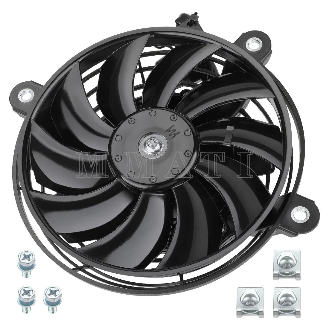 Radiator Fan for Suzuki Quadsport Z400 (2009–2014) w/ Bolt Nut