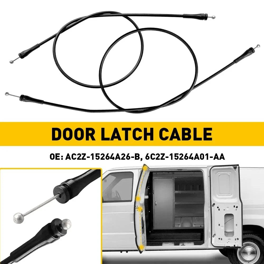 Side Cargo Door Latch Release Cable for Ford E150, E250 (2004–2014)