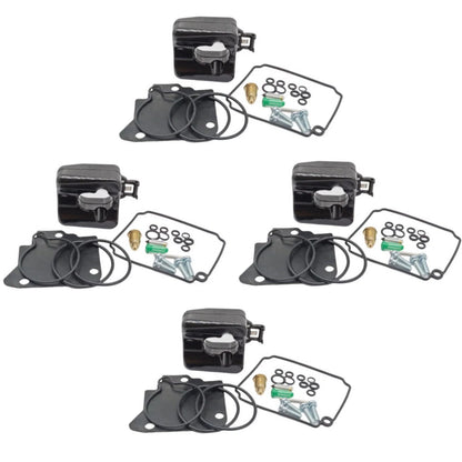 Set of 4 Carburetor Float Kits for Mercury 75-100HP 4 Stroke (804346T1, 67F-W0093-00-00)