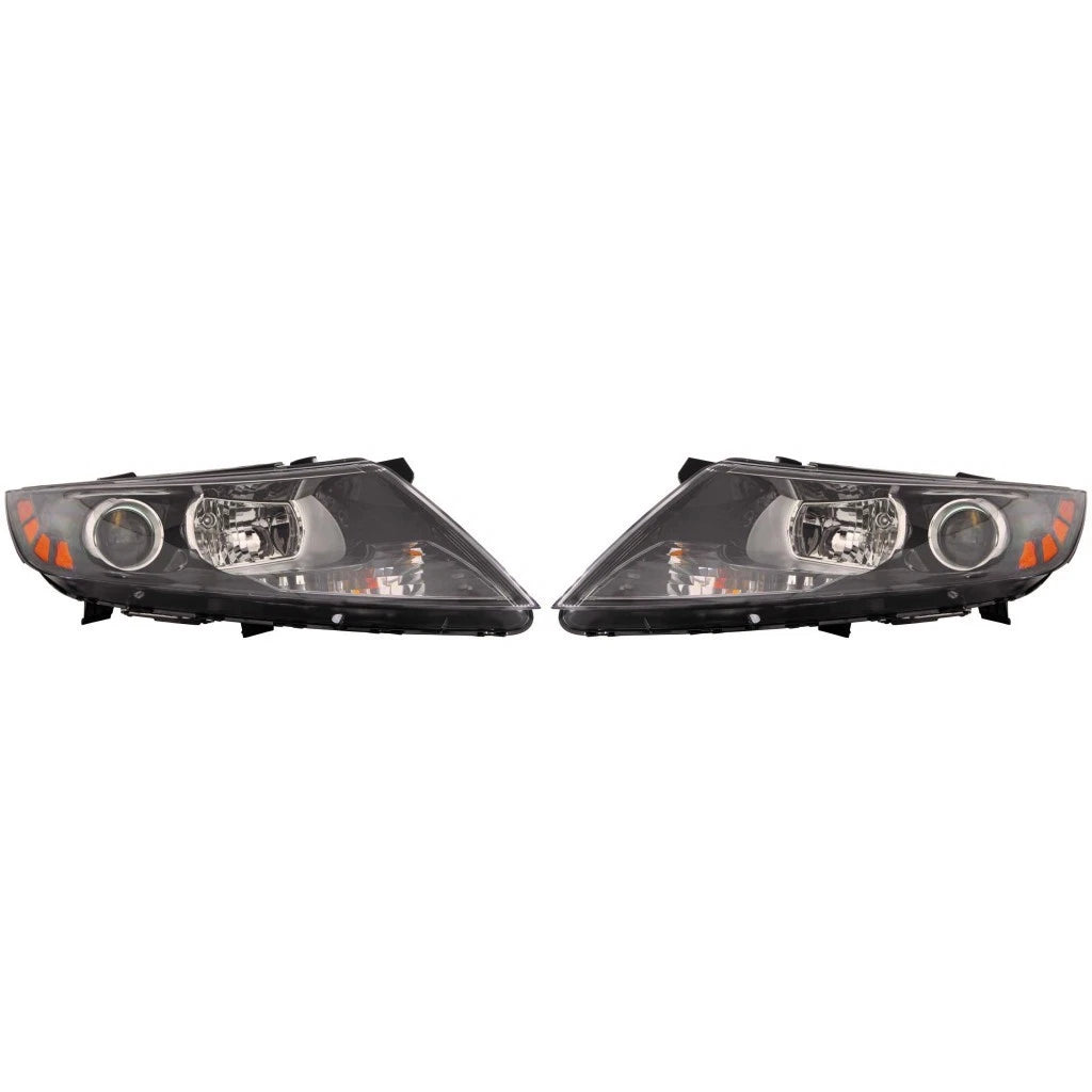 Headlight Assembly Pair for KIA Optima (2012–2013) PLX-M0-323-1135L-ACN2-CL360A1, KI2502157, KI2503157