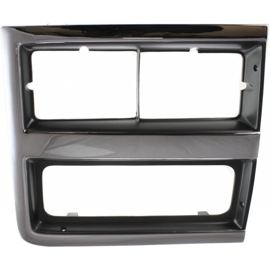 Headlight Bezel for Chevy Blazer (1990–1991) | Chrome | LLX-GM2513162-CL360A70, GM2513162