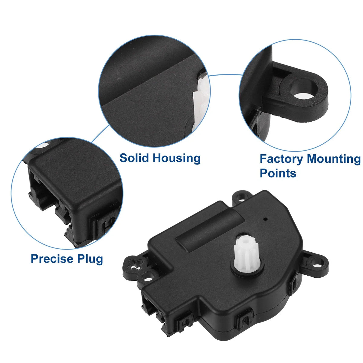 2pcs HVAC Blend Door Actuator for Dodge Durango (2011–2013) No. 68079488AA