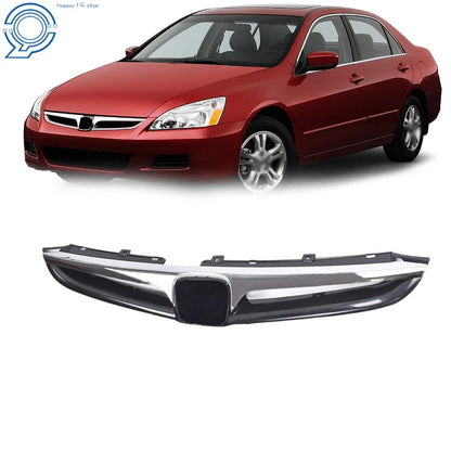 Chrome Upper Grille Trim for Honda Accord 4dr Sedan (2006–2007)