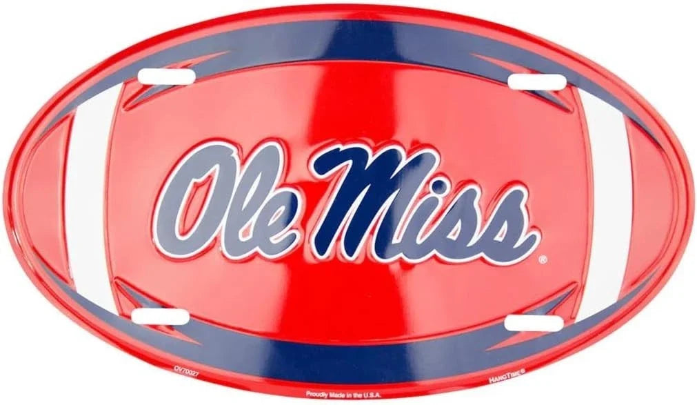 OLE Miss Rebels License Plate for Car Tag (University of Mississippi)
