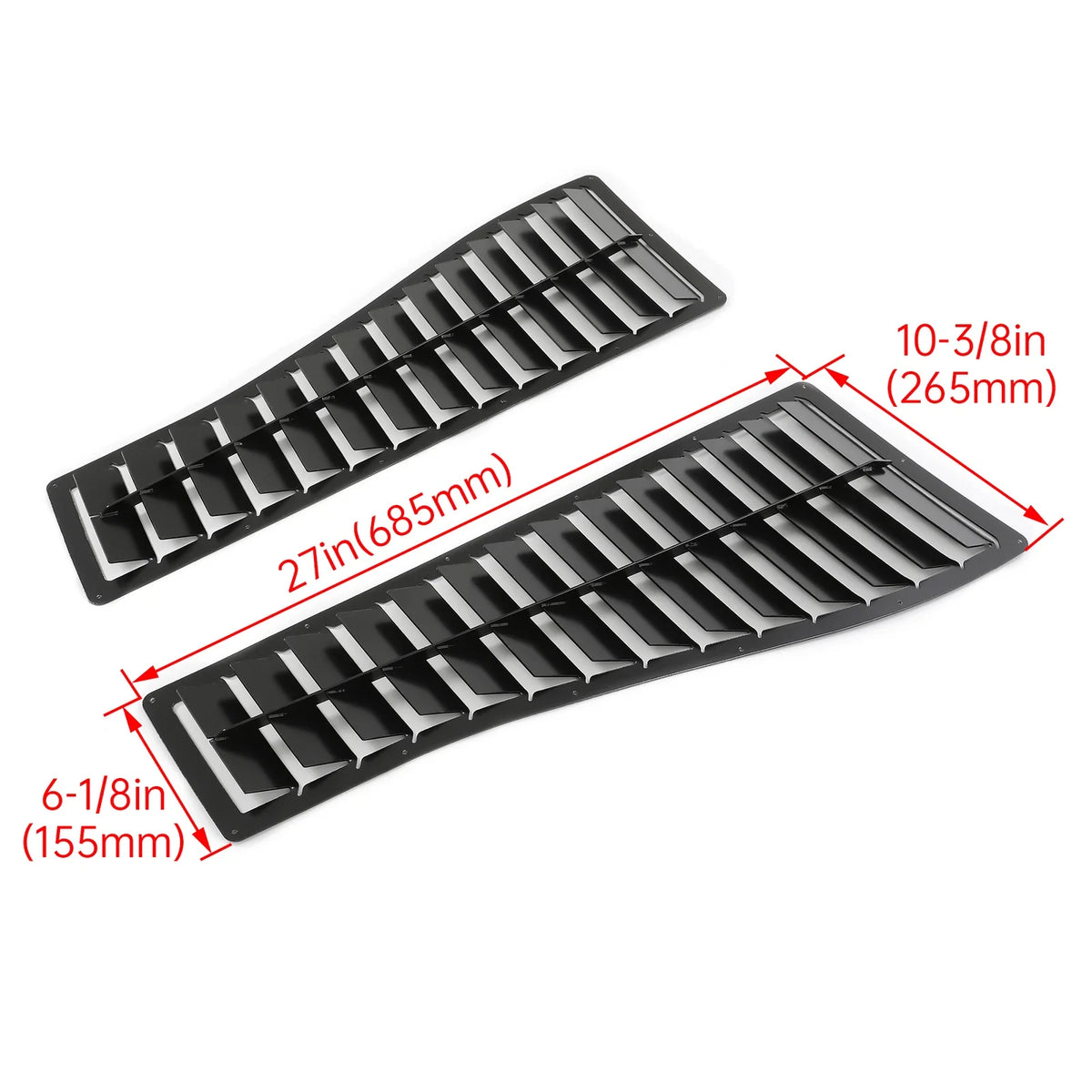 Heat Extractor Hood Louvers Scoop for Camaro Z28 IROC-Z (1985–1990)