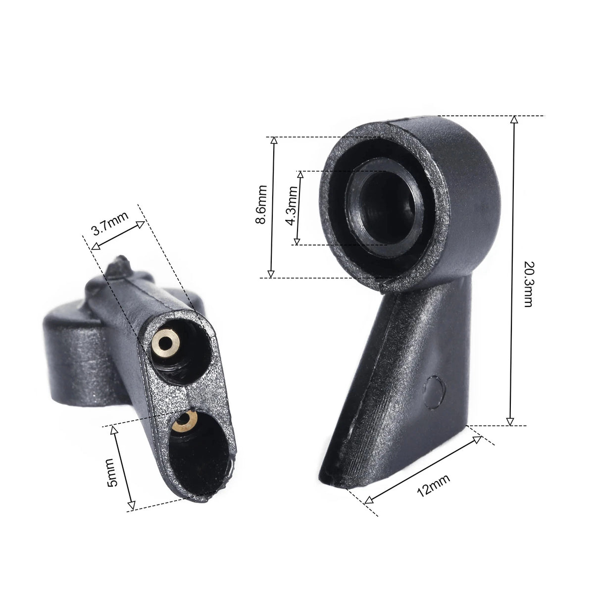Rear Wiper Washer Nozzles 2pc for Audi A6 C6 4F2 2006–2011