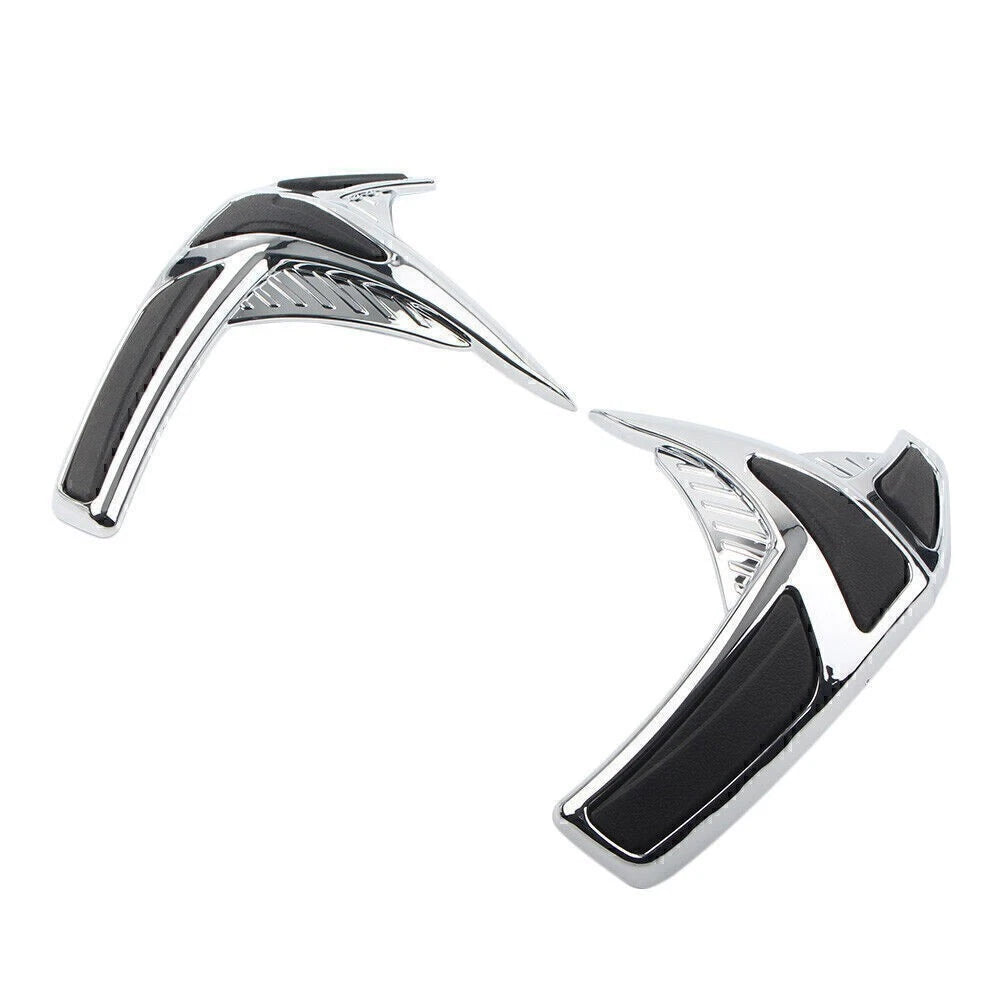 Chrome Fairing Saddlebag Front Scuff Protectors for Honda Goldwing GL1800 (2001–2011)