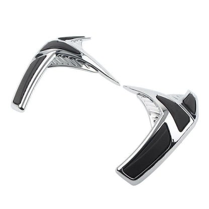 Chrome Fairing Saddlebag Front Scuff Protectors for Honda Goldwing GL1800 (2001–2011)