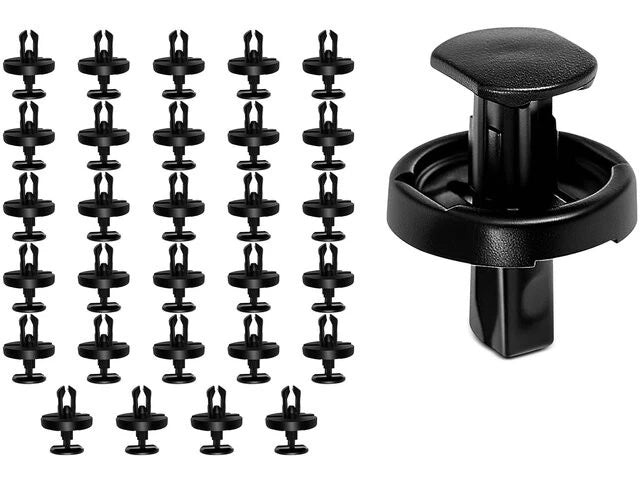 Set of 4 Splash Shield Retainer Clips for Toyota Venza (2021–2024) 25819XZFK