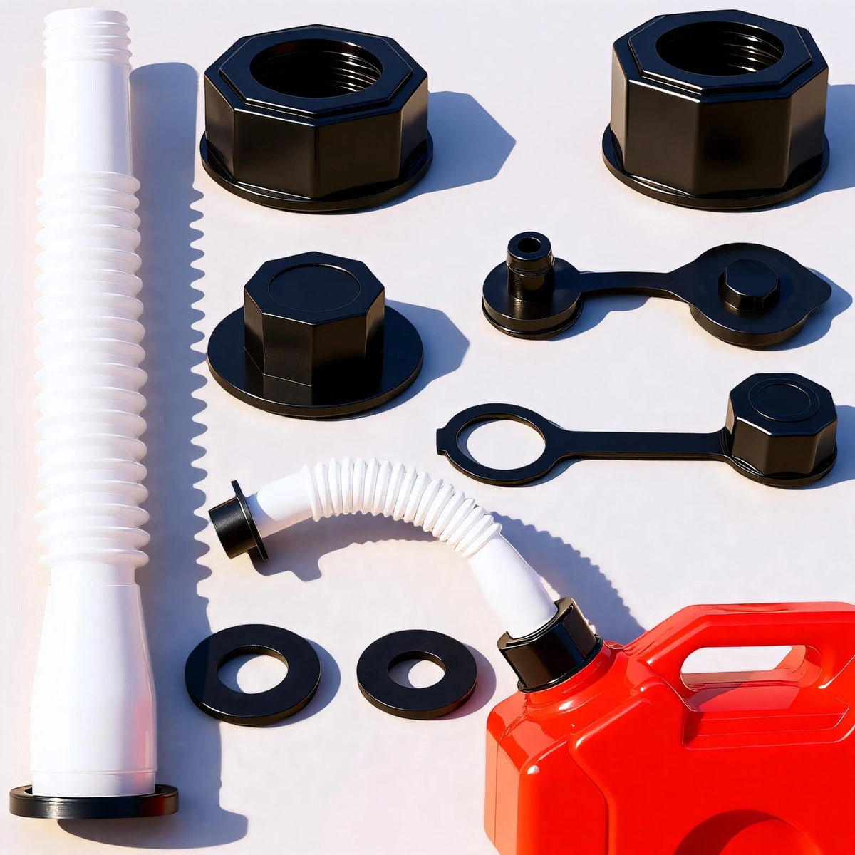 Gas Can Spout Replacement for MEAJOO (1/2/5/10 Gallon)