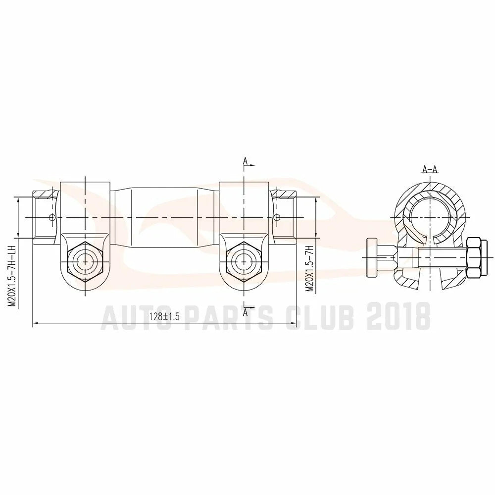 Set of 10 Front Tie Rods Ball Joints for Ford F-150 4WD (1987–1996)
