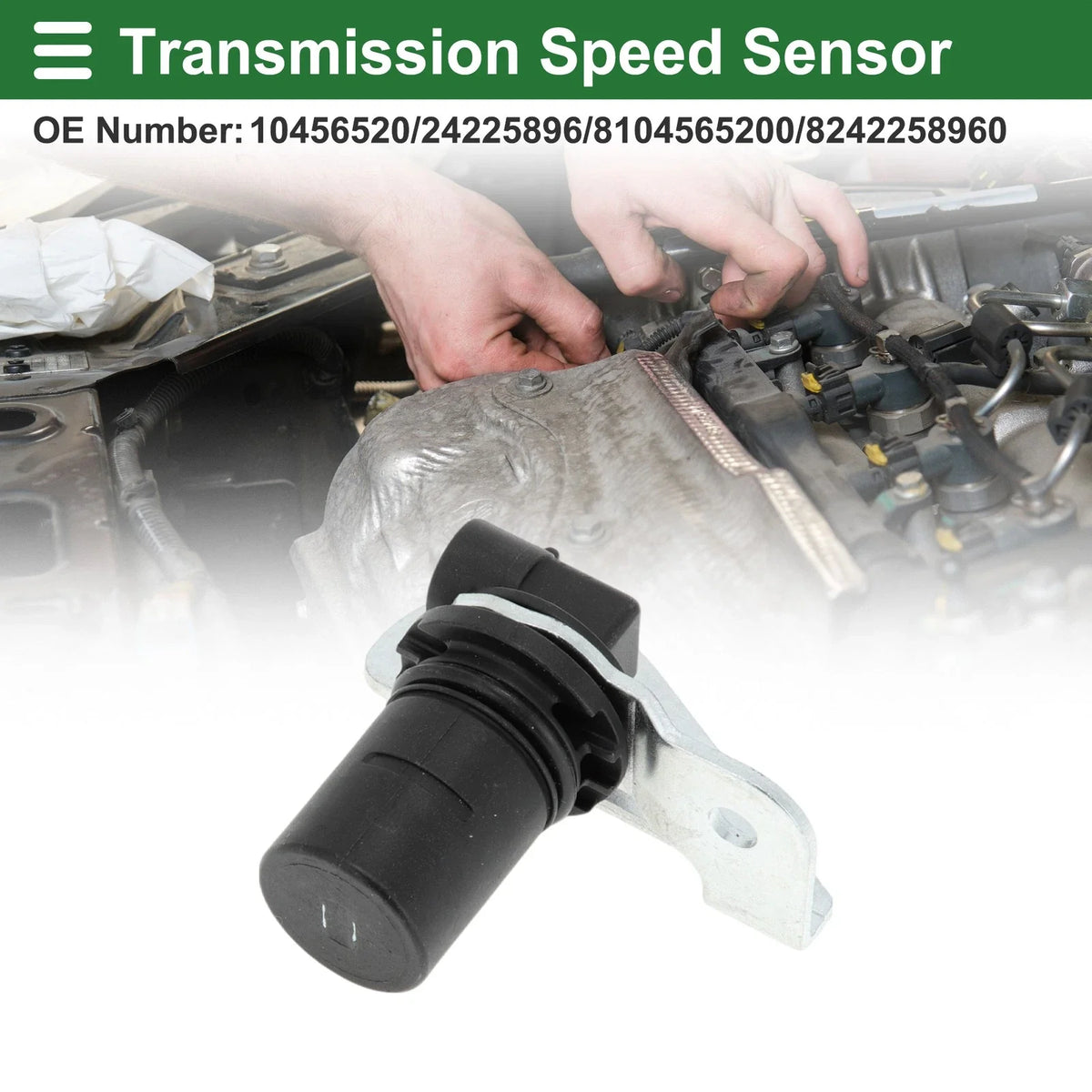 1 Pc Transmission Speed Sensor No.10456520 for Chevy C1500 (1996–1999)