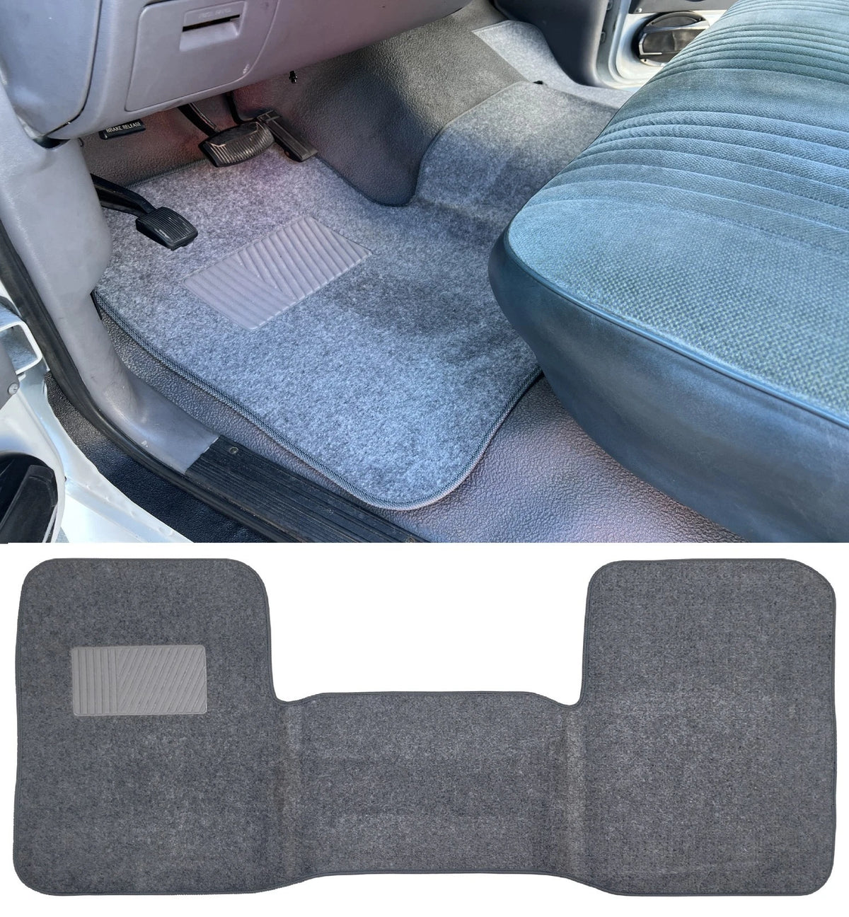 1 Pc Heavy Duty Carpet Floor Mat for Chevy GMC 1500 (TM104)