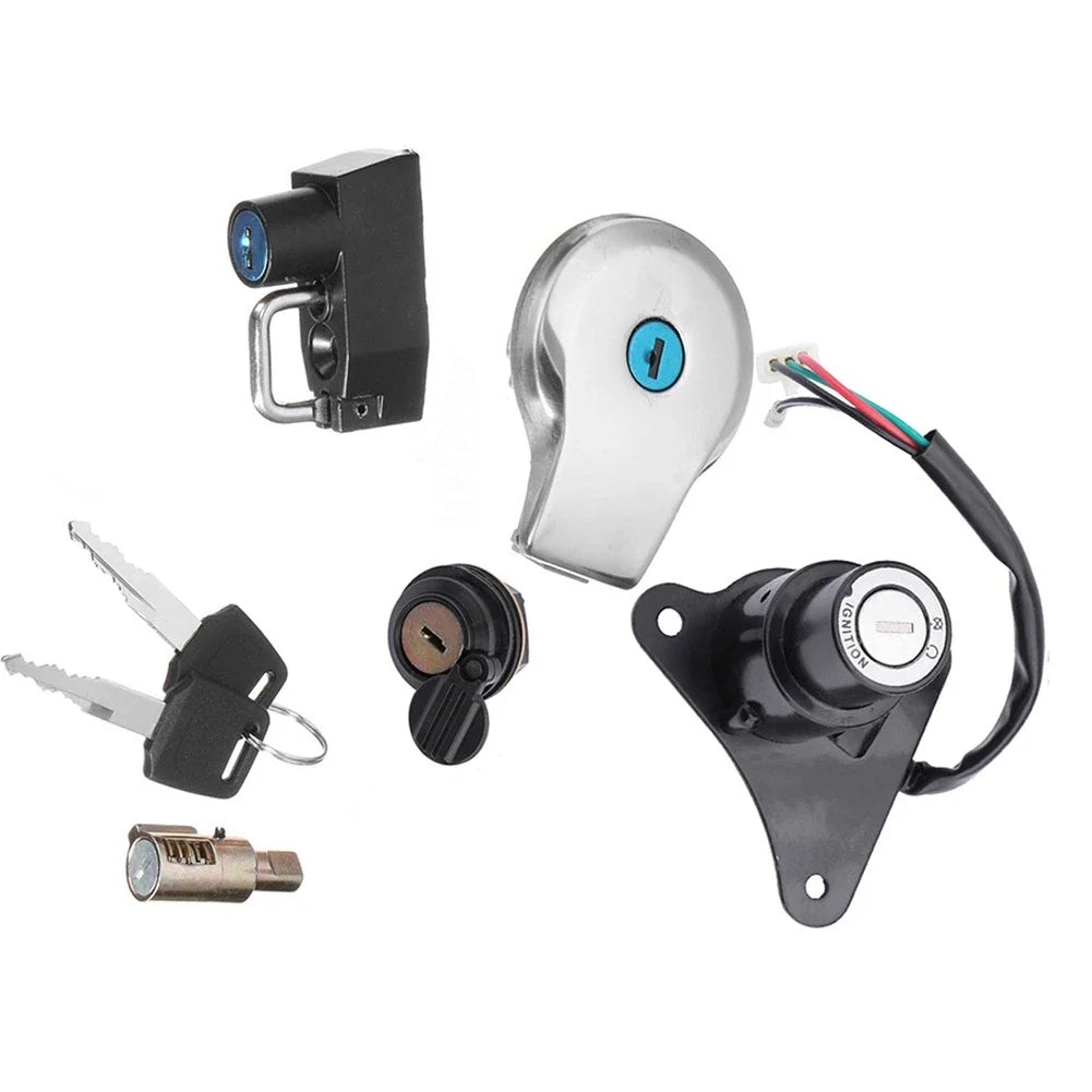 Ignition Switch Lock Set for Yamaha XV125 Virago (1990–1999)