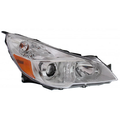 Passenger Side Chrome Bezel Headlight for Subaru Outback (2013–2014) SU2503143, CLX-M0-20-9401-00-9