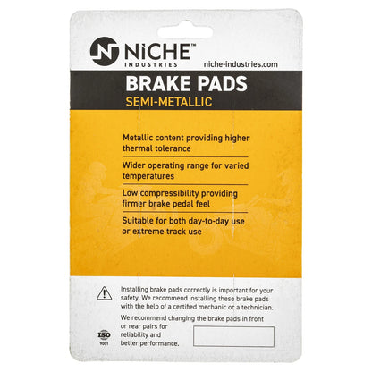 Brake Caliper Pad Kit for Polaris Ranger 425 500 650 (2004) MK1001101 2202413 1910785