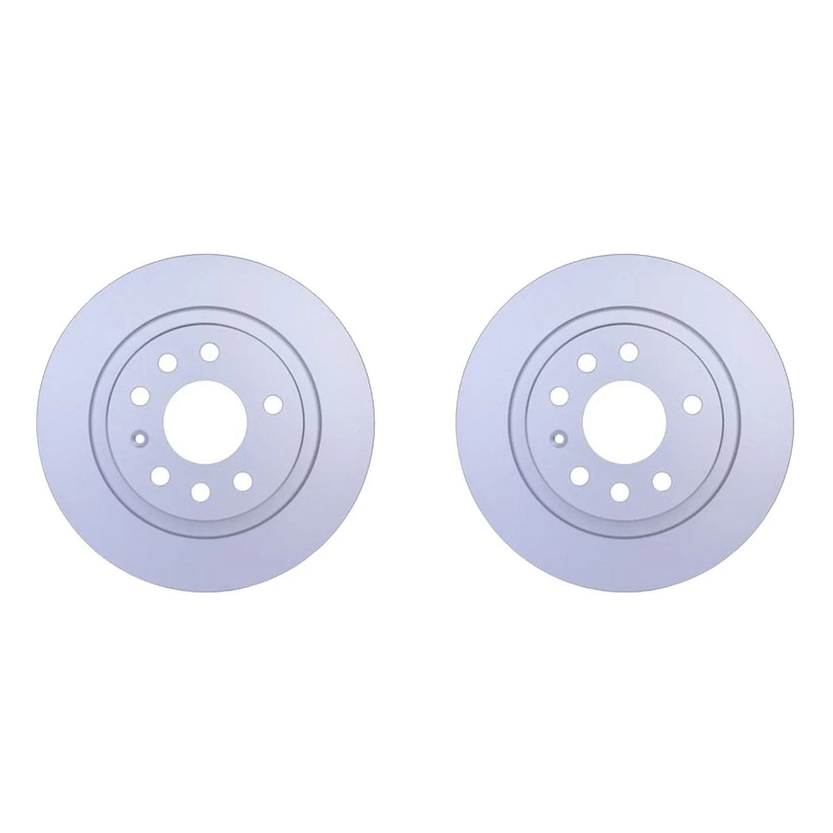 Set of 2 Hella Front Vented 356mm Disc Brake Rotors for A6 A7 Quattro (2012–2018)