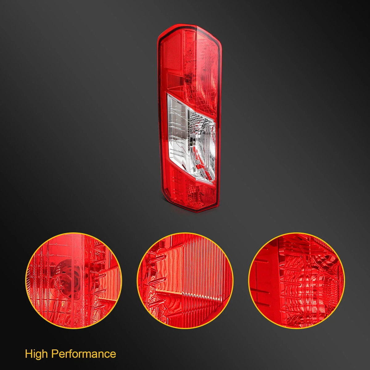 Left Tail Light Assembly for Ford Transit 150 250 350 (2015–2023)