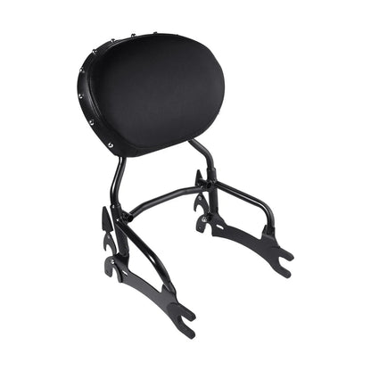 12" Black Sissy Bar Backrest for Indian Chief Dark Horse Classic (2014–2018)