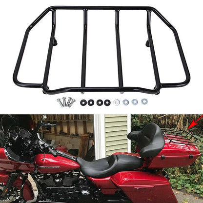 Tour Pack Luggage Top Rack for Harley Touring Road King Street Road Glide (2014–2023)