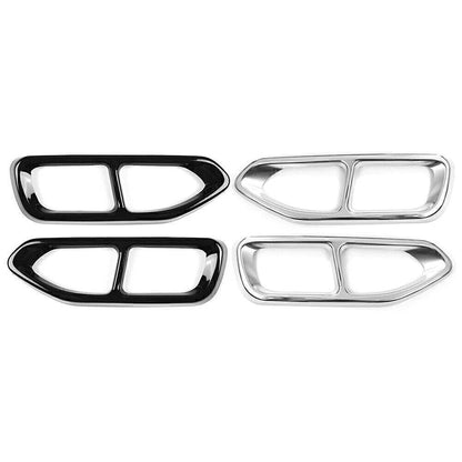 Rear Tail Muffler Exhaust Pipe Cover Trim for BMW 7 Series G11 G12 (2016–2018)
