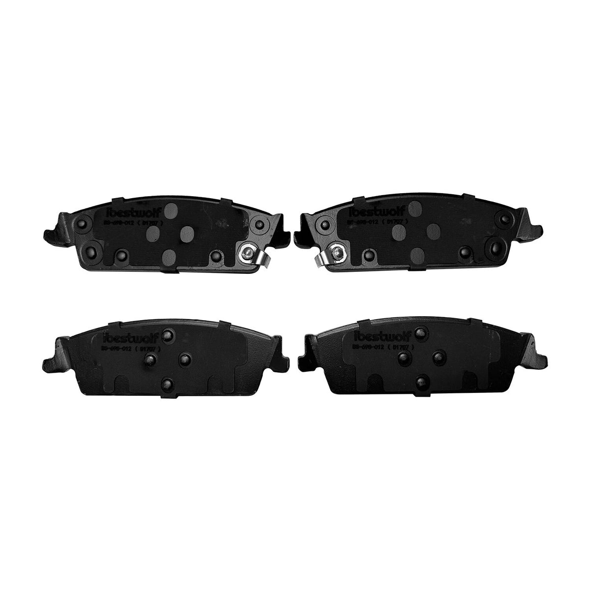 8X Ceramic Brake Pads for Chevy Silverado 1500 Tahoe Sierra 1500 (D1363, D1707)