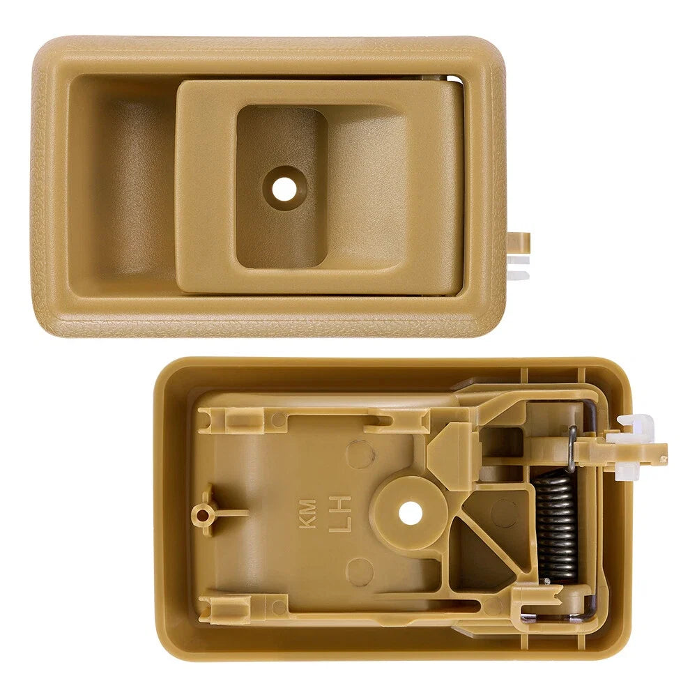 2Pcs Front Beige Interior Door Handle for Toyota Tacoma (1995–2000)