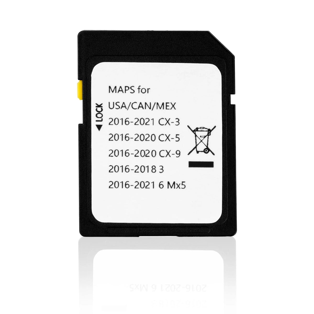 Navigation SD Card for Mazda 6/CX-3/MX-5 (2016–2024)