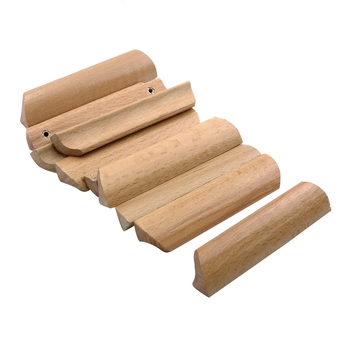 Set of 6 Wood Solid Furniture Pulls Handles 4.84" (123mm)