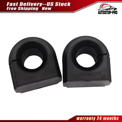 Set of 2 Front Sway Bar Bushings for BMW X3 X4 (2011–2018) For 31356788710