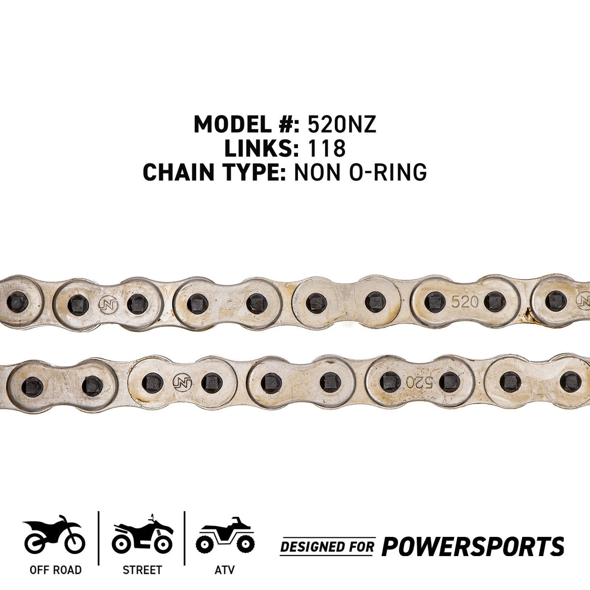 Sprocket Chain Set for KTM 625 SMC (MK1003771, 519-KCS0243K-K001)