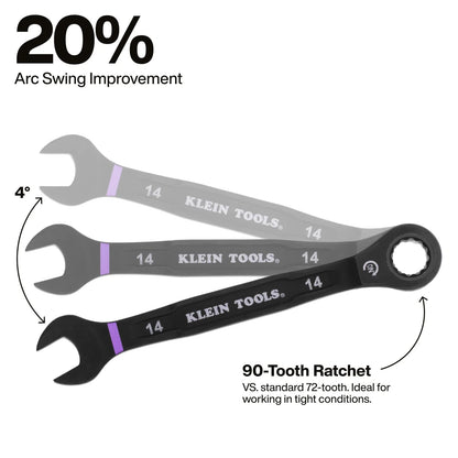 Set of 2 Ratcheting Combination Wrenches for Klein Tools (69408MG)