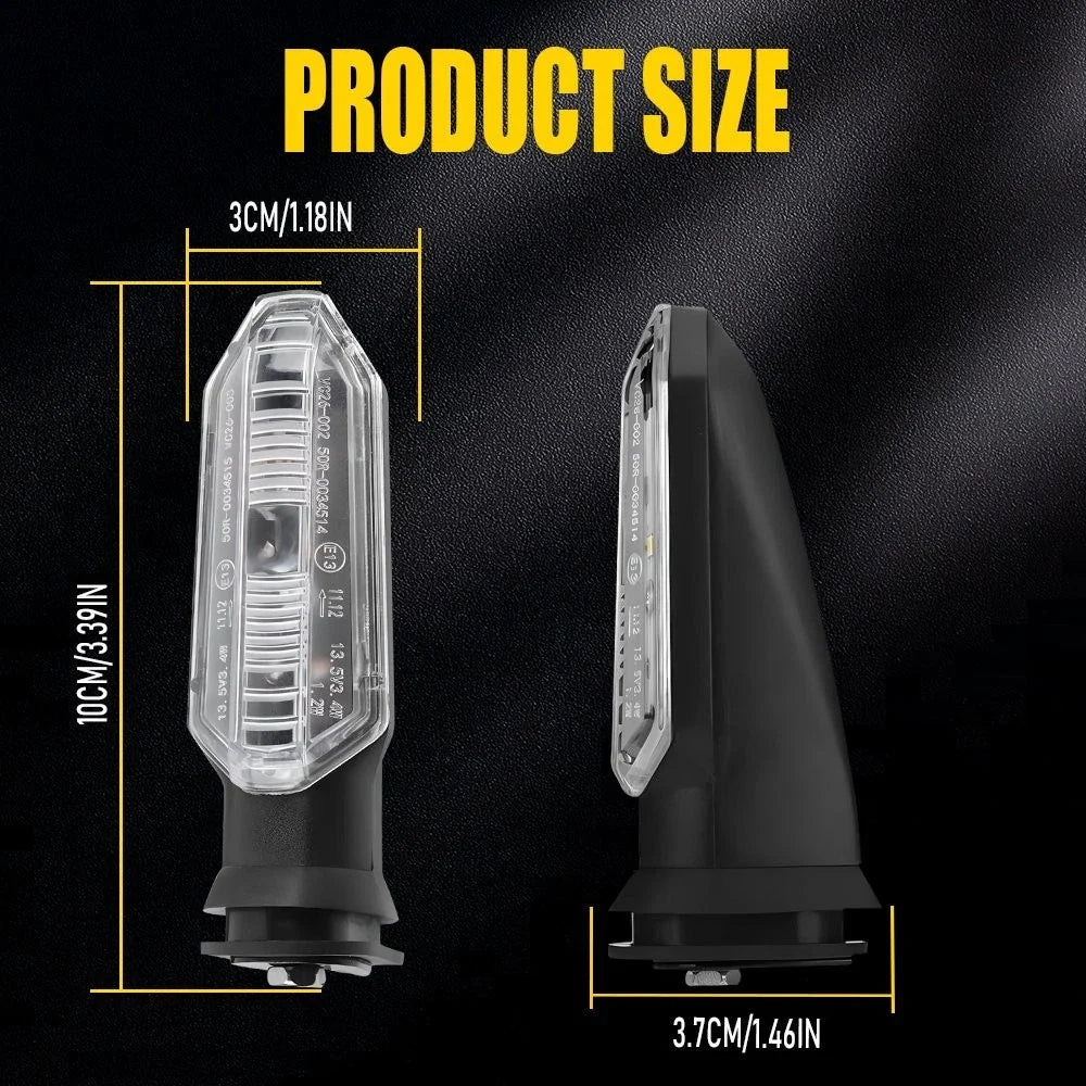 LED Turn Signal Lights for Honda CMX 300 500 CRF250L MSX125 (2015–2023)