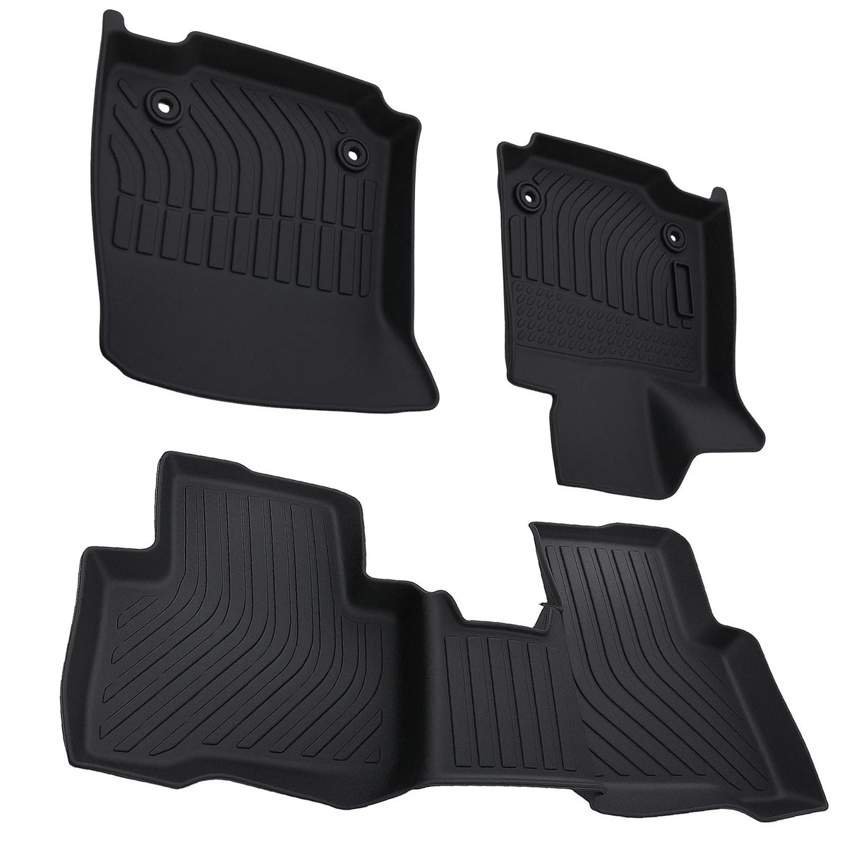 All-Weather TPE Carpet Floor Mats for Lexus NX (2022–2025) Black