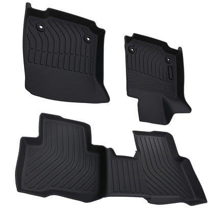 All-Weather TPE Carpet Floor Mats for Lexus NX (2022–2025) Black