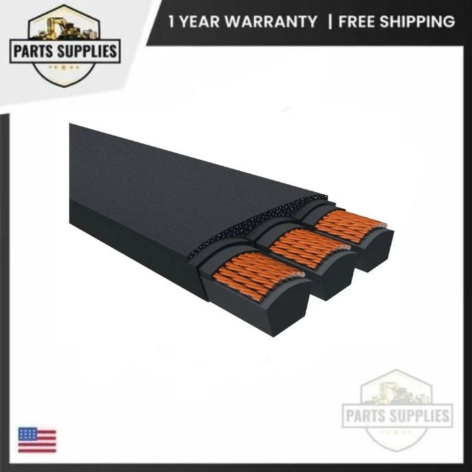 Banded V-Belt for C180 (3C180) 2.99" x 184" OC 3 Band