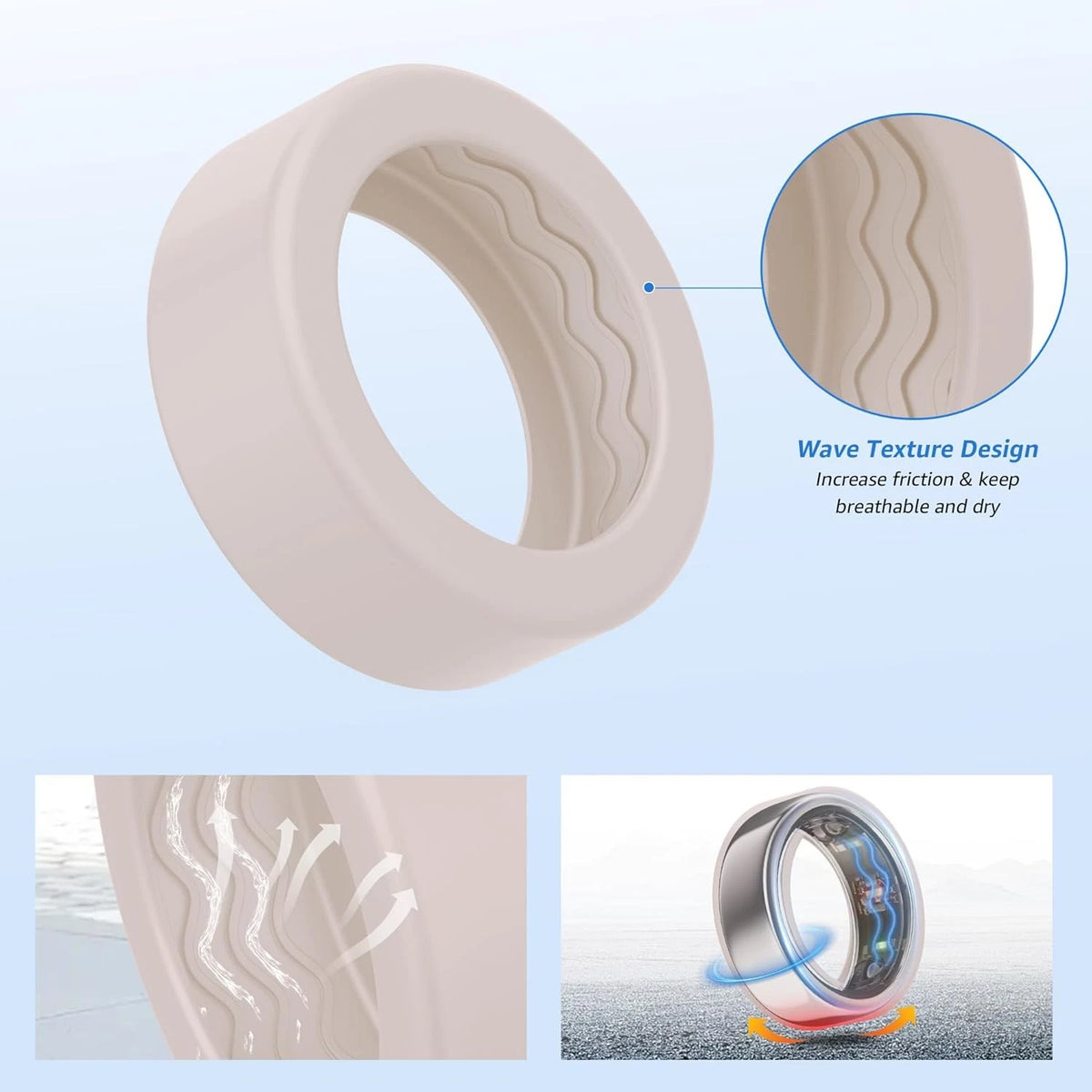 12 Pack Cover for Oura Ring M (2010–2015) - 12 Colors