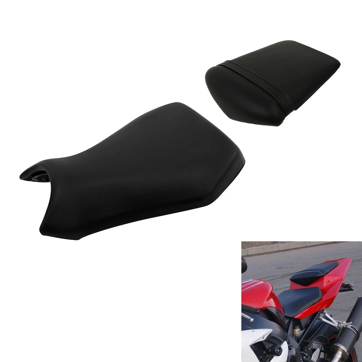 Front & Rear Rider Passenger Seat for Yamaha YZF R1 (2002–2003)