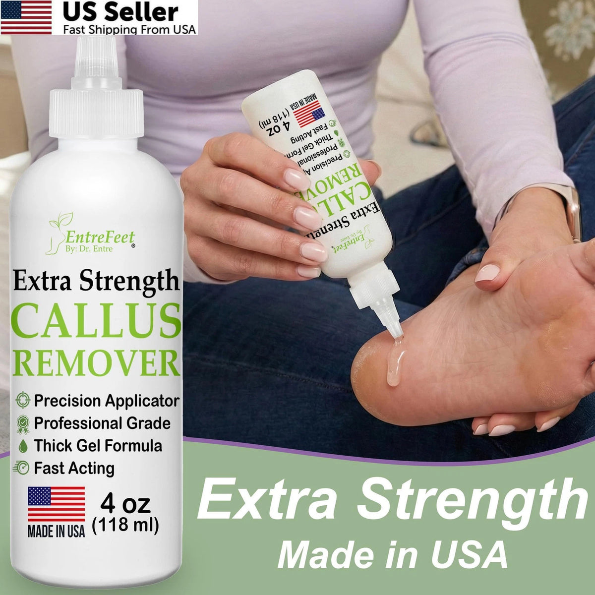 Callus Remover Gel & Foot File for Dr. Entre's (Pack of 1)