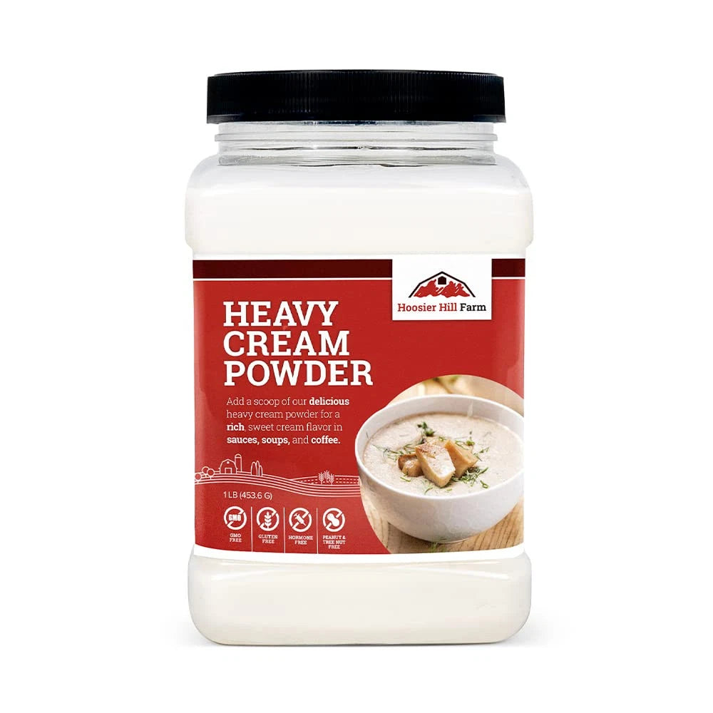 Heavy Cream Powder for Hoosier Hill Farm (1LB Pack)