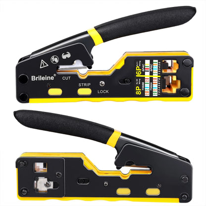 RJ45 Crimp Tool Pass Through Kit for Automotive (13.5 cm x 7 cm)