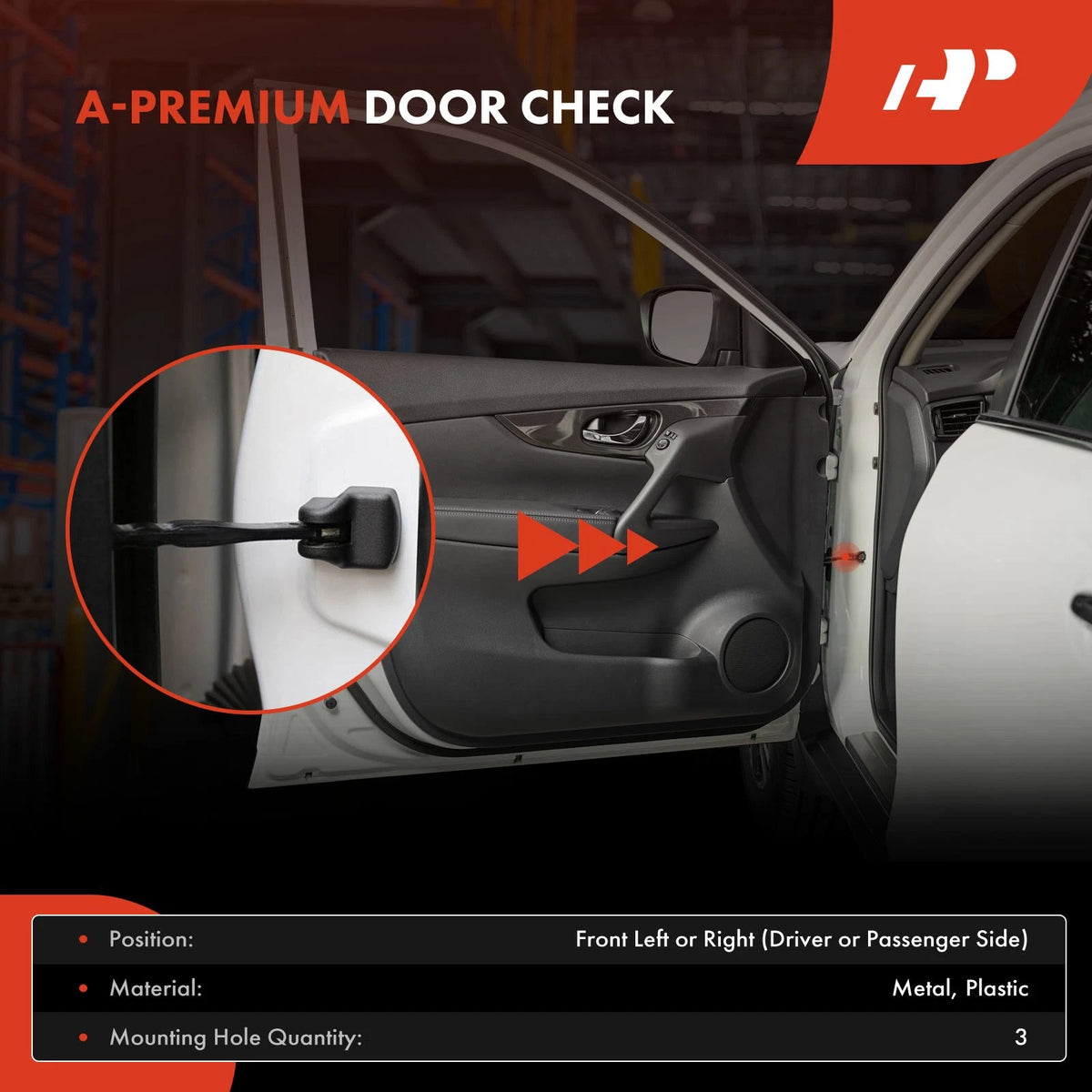 Door Check for Toyota RAV4 (1996–2000) 6862042010, 6862042030, 6861042010, 6861042030