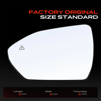 Driver Power Mirror Glass with Blind Spot for Hyundai Tucson (2022–2024) 87611CW030, HY1324160